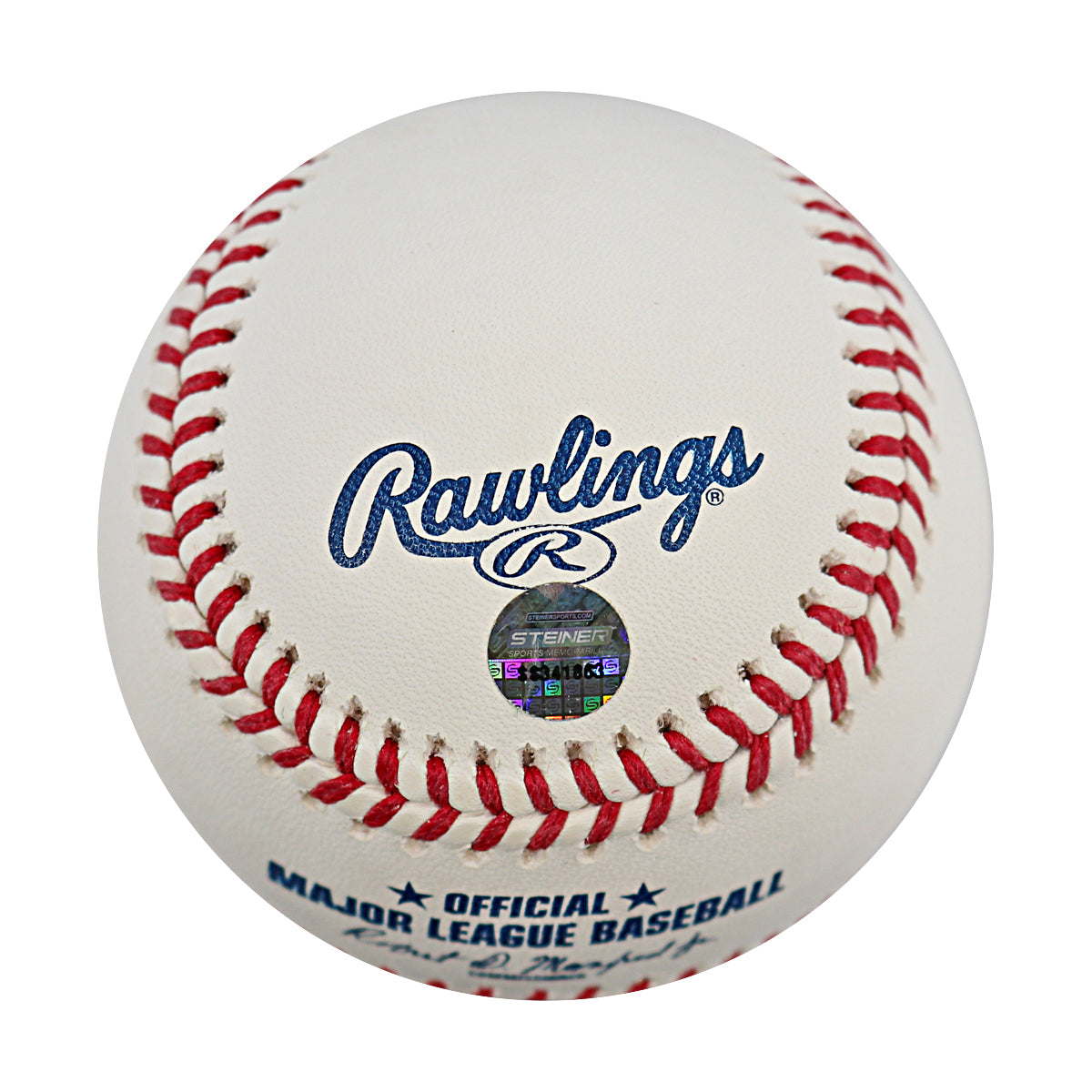 Jeff McNeil Oakland A's Autographed OMLB Baseball Steiner Holo Only product image 2, provided for visual reference and