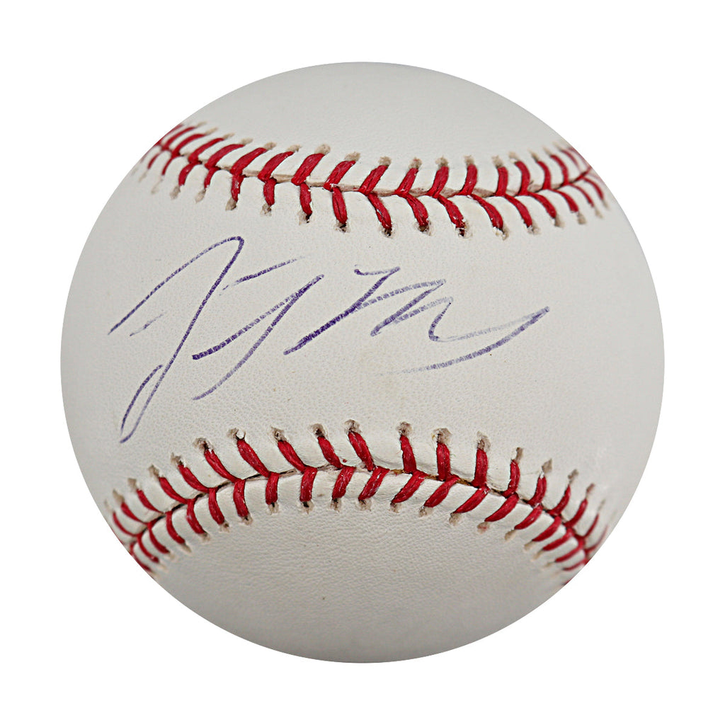 Lastings Milledge New York Yankees Autographed OMLB Baseball Steiner COA-6 product image 1, provided for visual reference
