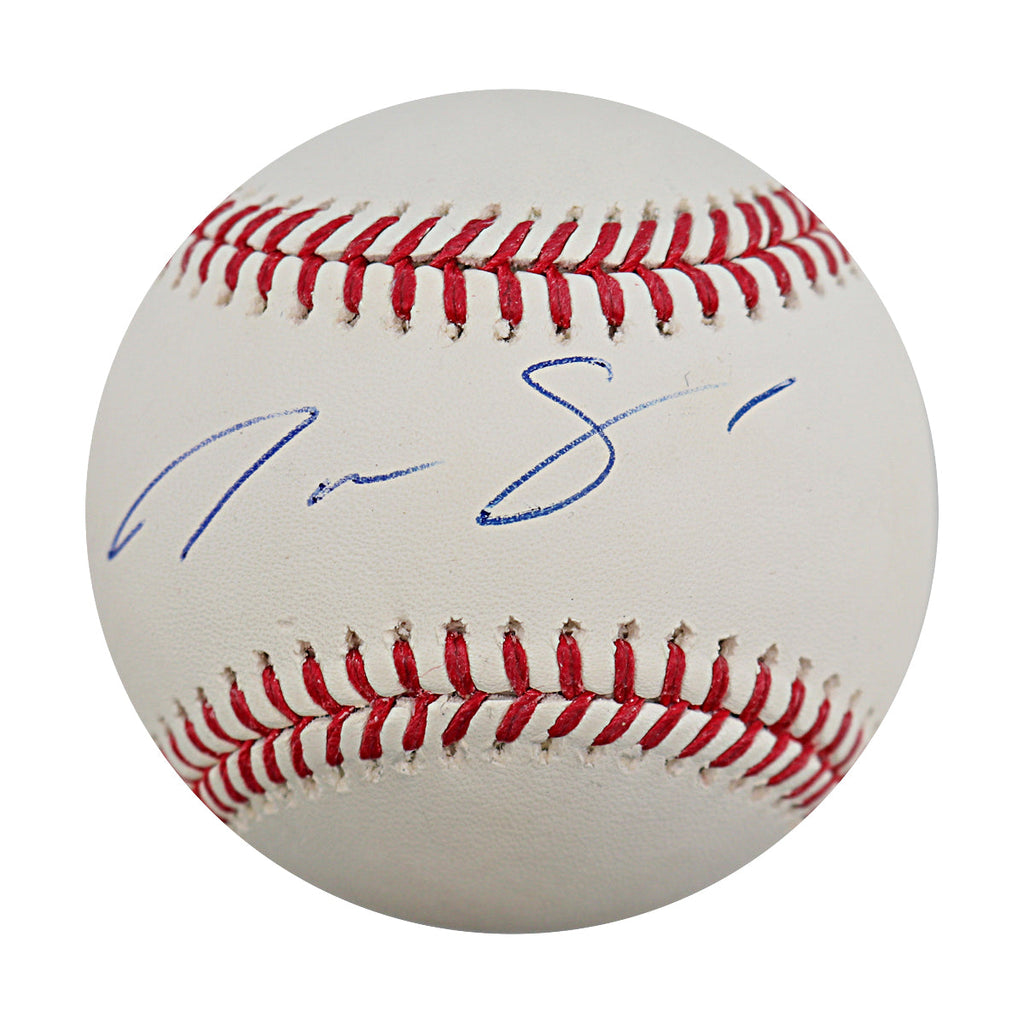 Justus Sheffield Yankees Mariners Autographed OMLB Baseball Steiner Holo Only product image 1, provided for visual reference
