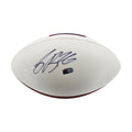 Saquon Barkley New York Giants Autographed White Panel Football JSA COA product image 1, provided for visual reference and