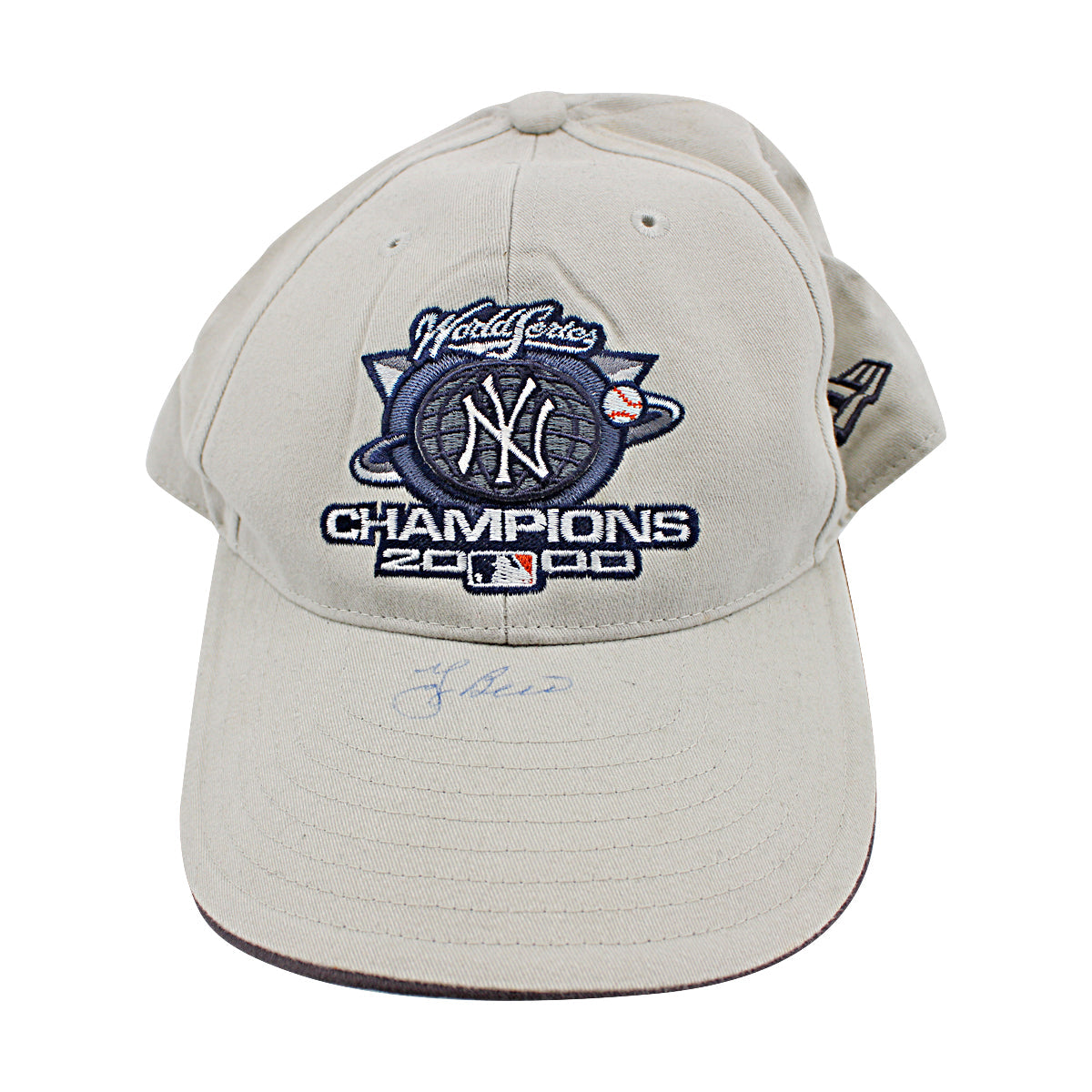 Yogi Berra New York Yankees Autographed 2000 World Series Hat JSA COA product image 1, provided for visual reference and