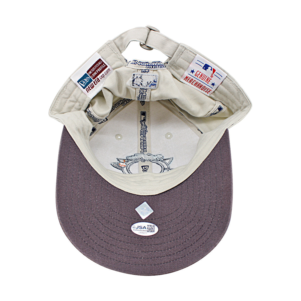 Yogi Berra New York Yankees Autographed 2000 World Series Hat JSA COA product image 6, provided for visual reference and