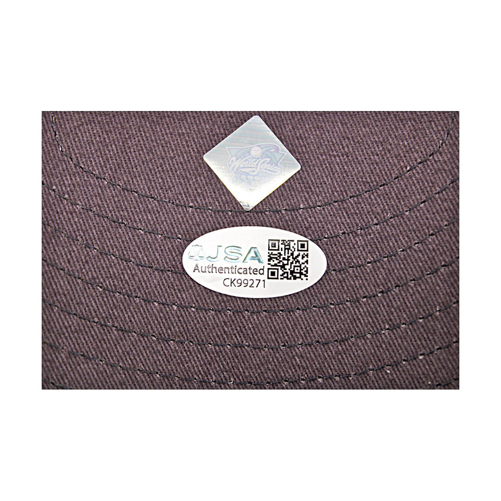 Yogi Berra New York Yankees Autographed 2000 World Series Hat JSA COA product image 7, provided for visual reference and