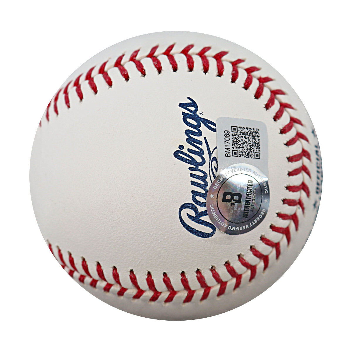Juan Soto New York Mets Autographed OMLB Baseball Beckett Holo product image 2, provided for visual reference and product