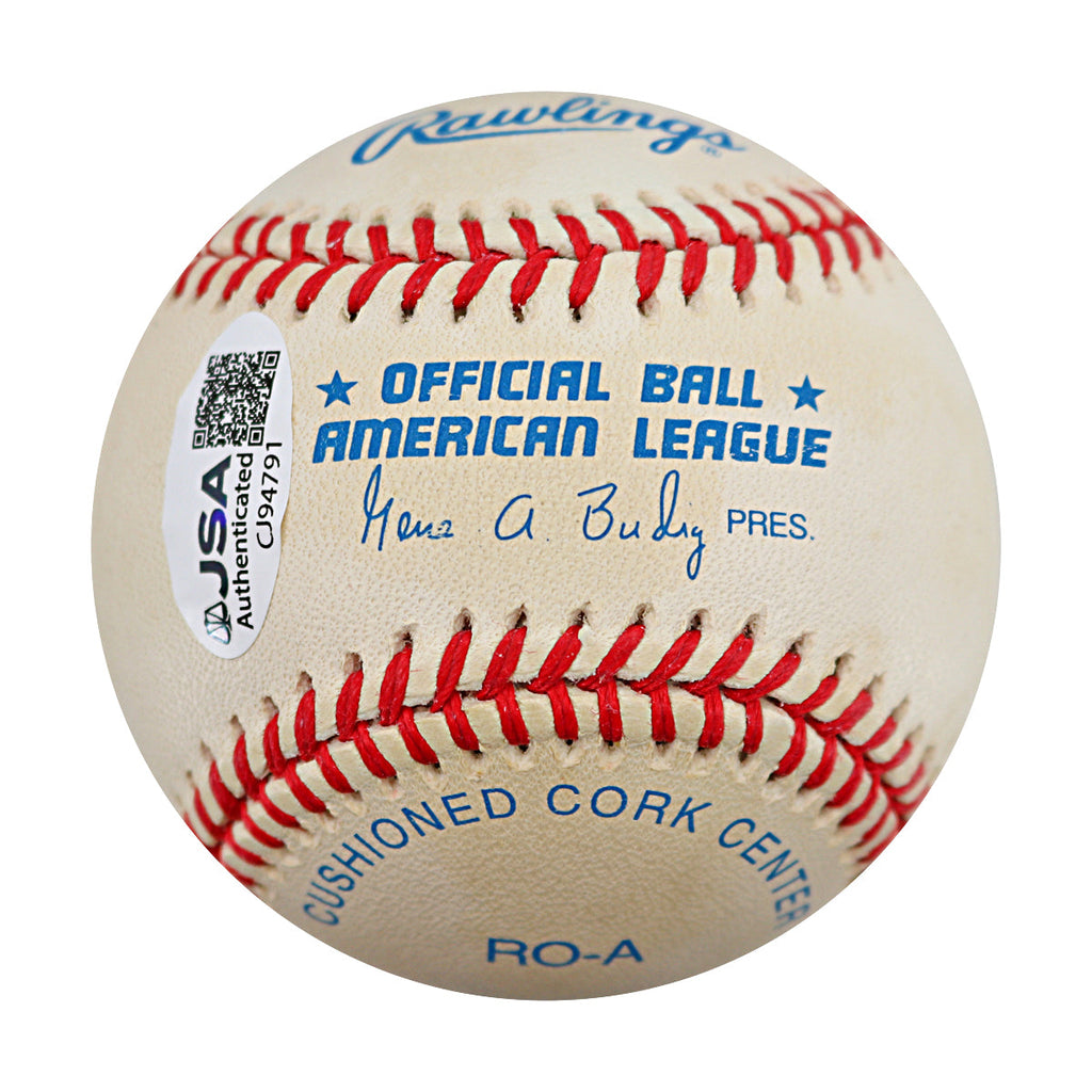 Herb Score Indians White Sox Autographed OAL Baseball JSA COA product image 5, provided for visual reference and product
