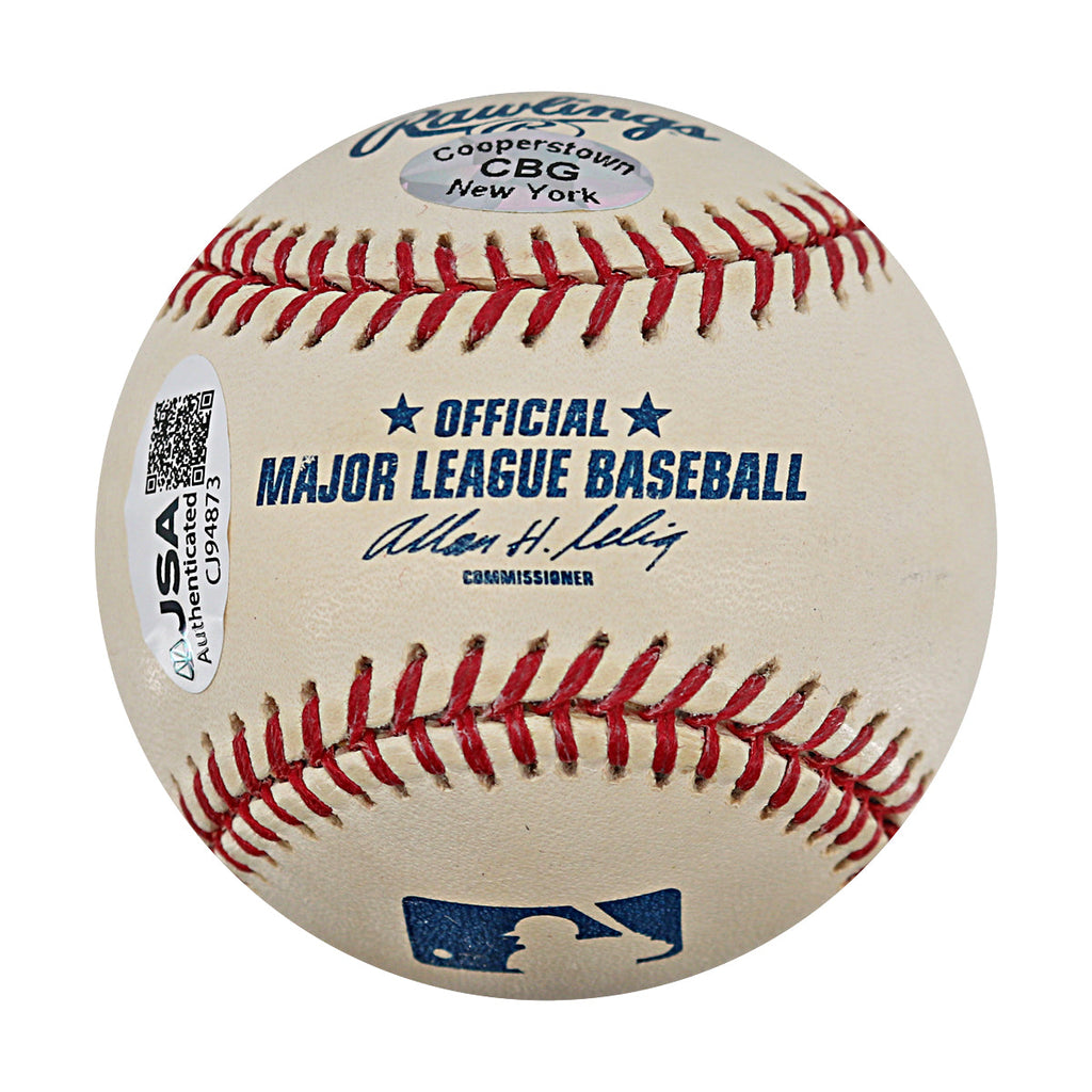 Kevin Brown Rangers Marlins Dodgers Autographed OMLB Baseball JSA COA-2 product image 6, provided for visual reference and