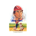 Johnny Bench Reds Autographed Perez Steele 1989 Postcard #03448/10000 JSA COA product image 1, provided for visual reference