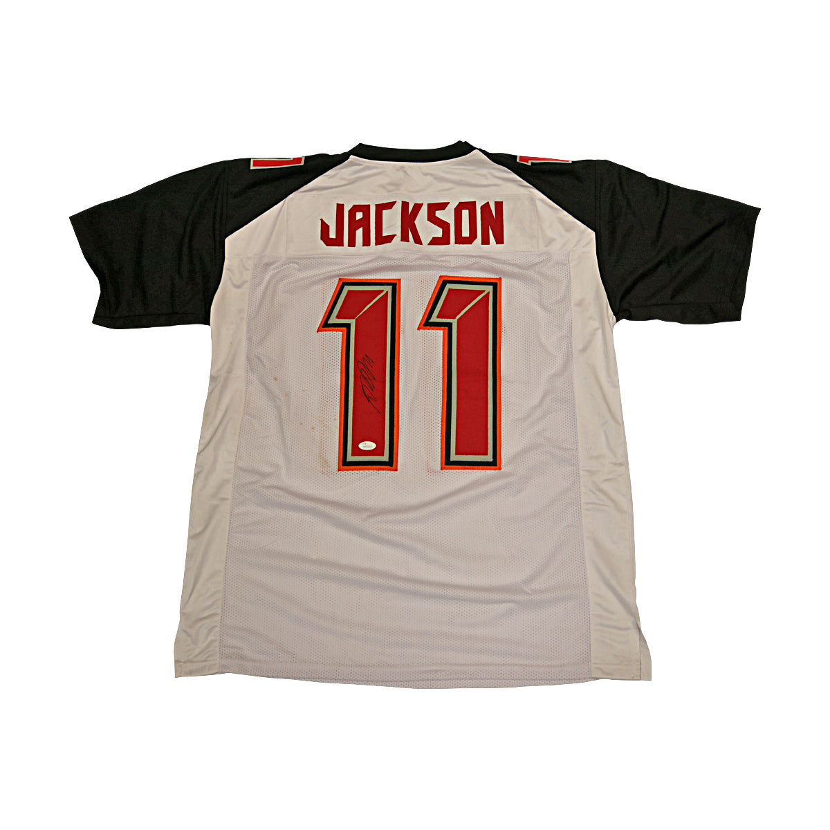 Desean Jackson Tampa Bay Buccaneers Autographed Custom Jersey JSA Holo Only product image 1, provided for visual reference