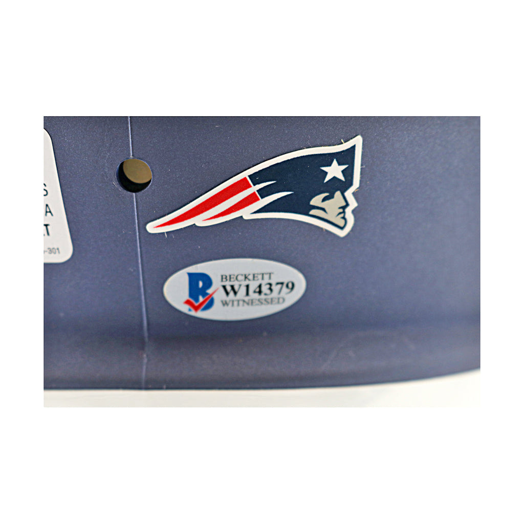 Josh Gordon New England Patriots Autographed Amp Replica Helmet Beckett Holo product image 5, provided for visual reference