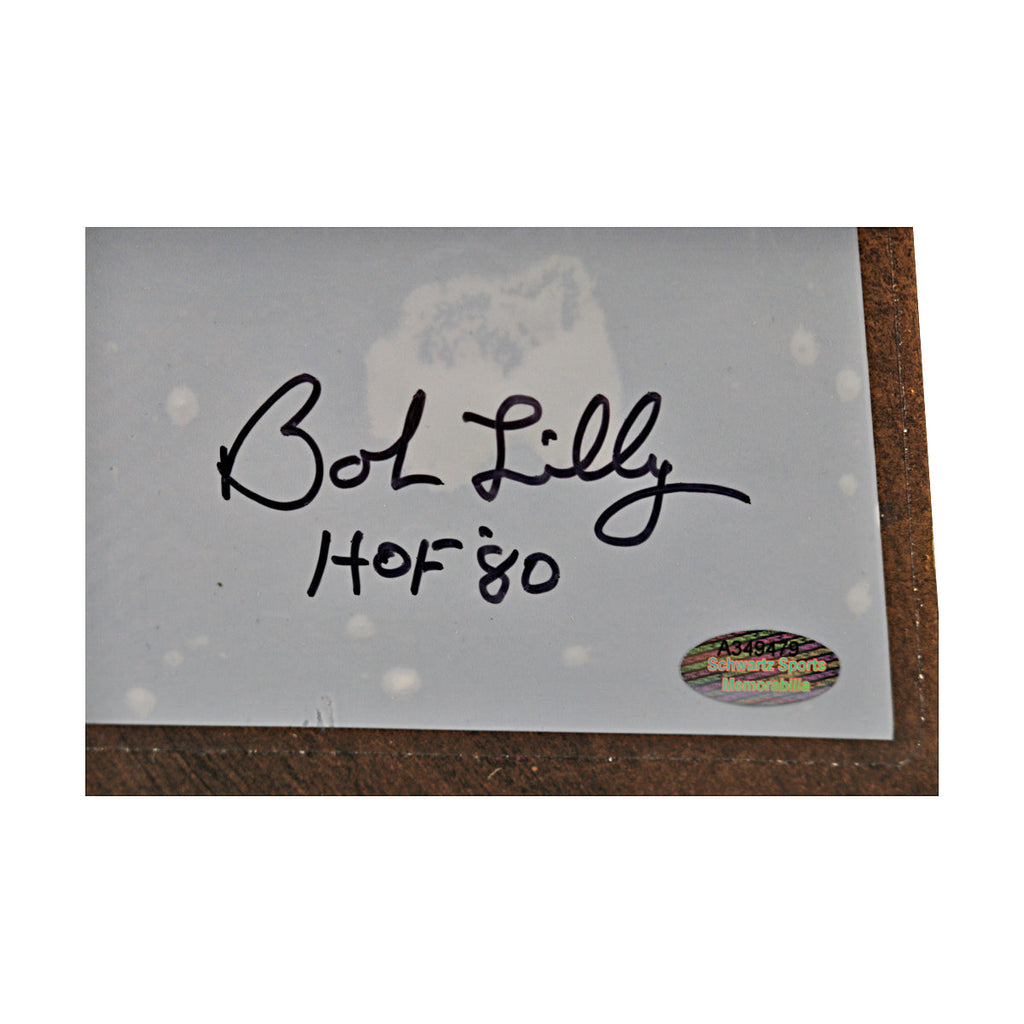 Bob Lilly Cowboys Autographed Inscribed Championship Trophy Schwartz Sports Auth product image 3, provided for visual