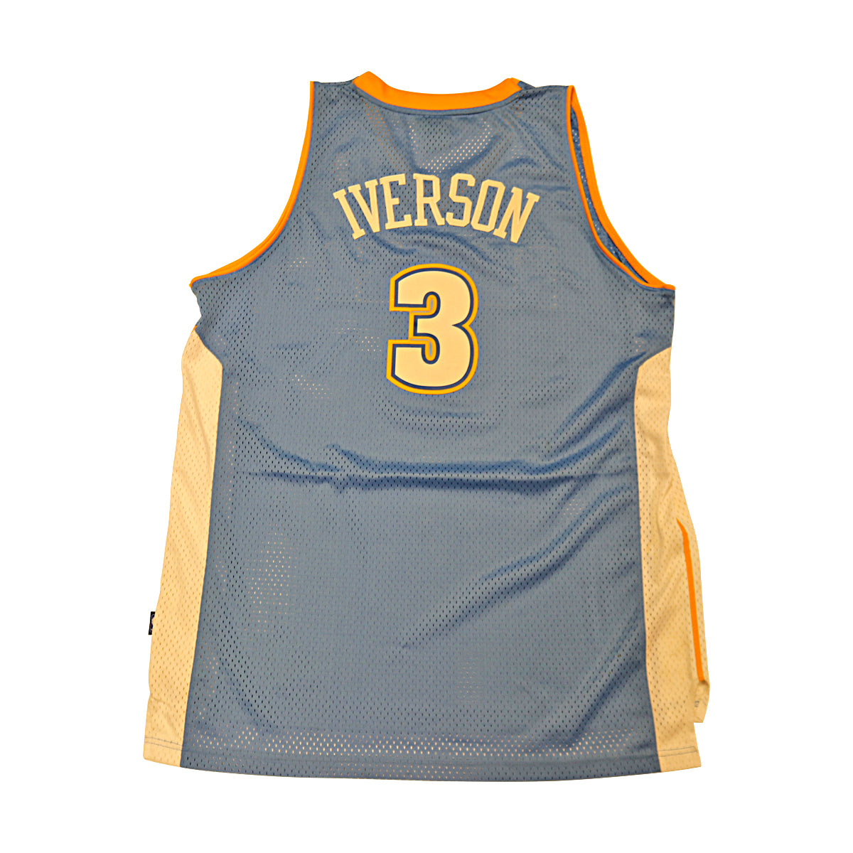 Allen Iverson Denver Nuggets Adidas Jersey Size XL product image 1, provided for visual reference and product detail review