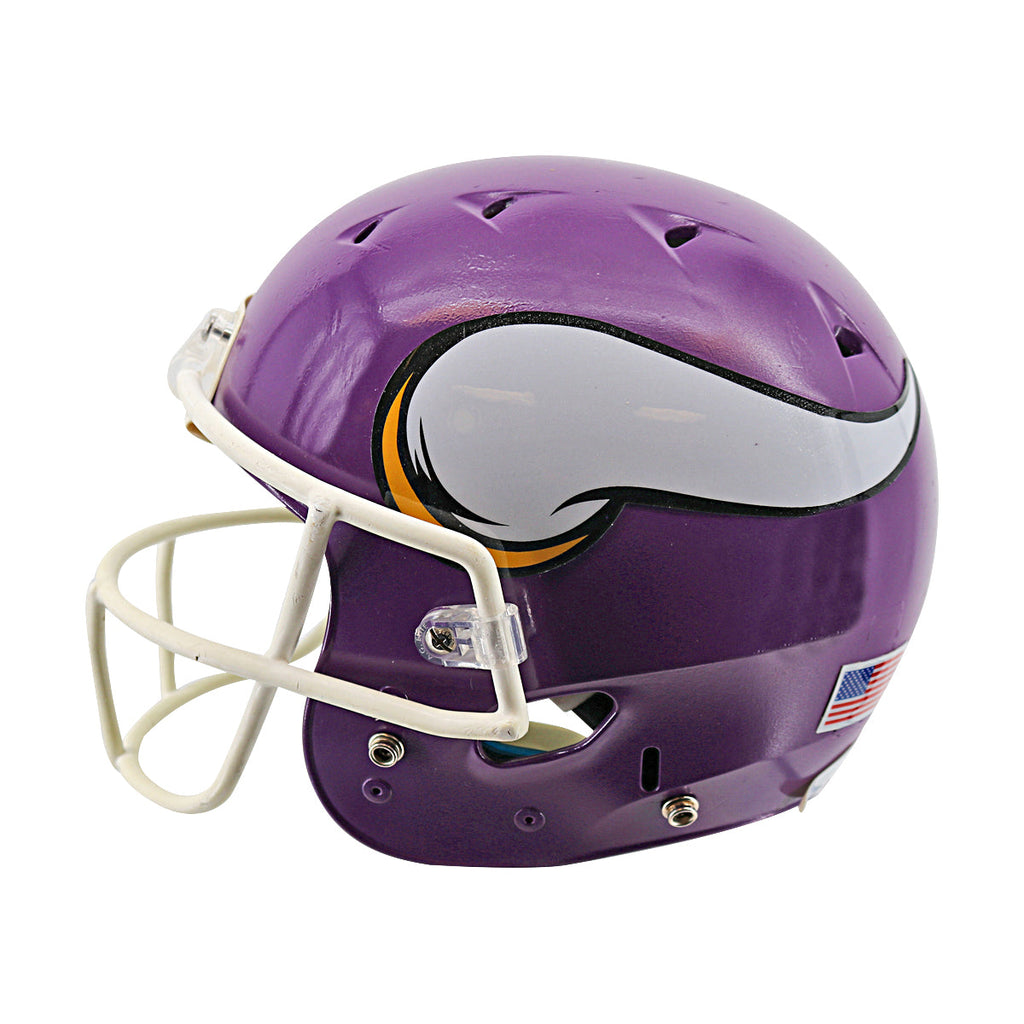 Minnesota Vikings Schutt Full Size Authentic Football Helmet product image 1, provided for visual reference and product