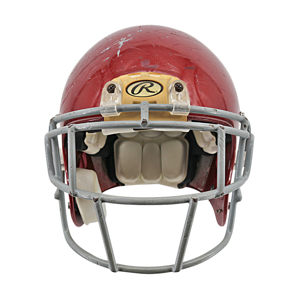 USC Trojans Rawlings Full Size Authentic Football Helmet product image 3, provided for visual reference and product detail
