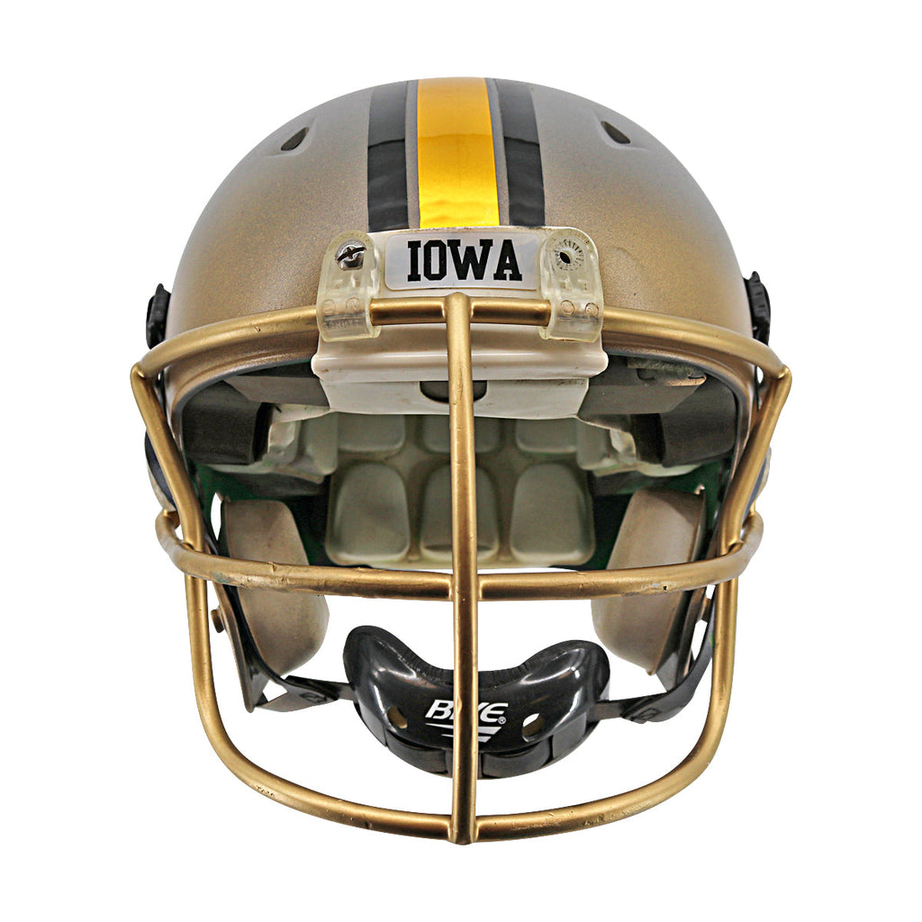Iowa Hawkeyes Bike Full Size Authentic Football Helmet product image 5, provided for visual reference and product detail