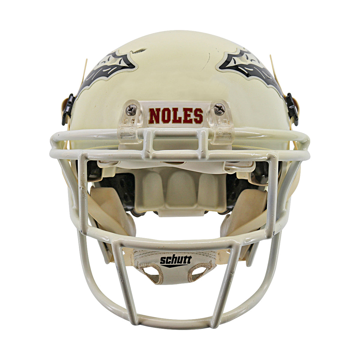 Florida State Seminoles Schutt Full Size Authentic White Football Helmet product image 2, provided for visual reference and