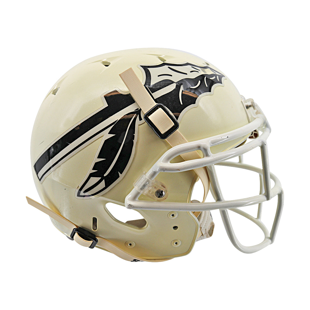 Florida State Seminoles Schutt Full Size Authentic White Football Helmet product image 3, provided for visual reference and