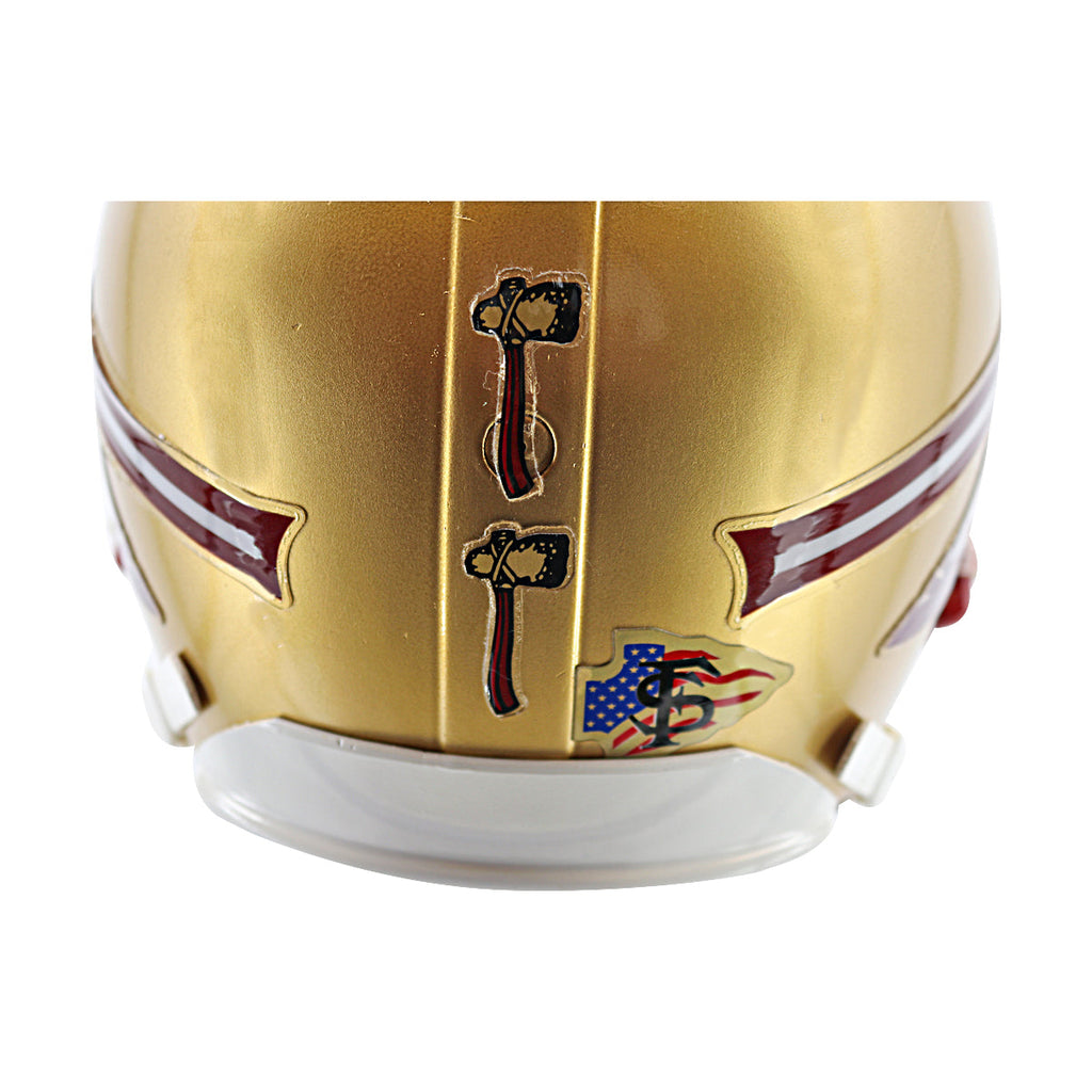 Florida State Seminoles Riddell Team Issued Full Size Authentic Football Helmet product image 5, provided for visual