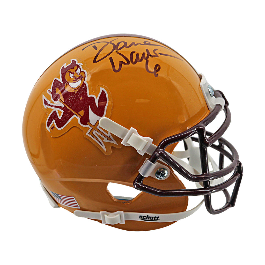 Darren Woodson Sun Devils Autographed Schutt Mini Helmet Beckett COA product image 1, provided for visual reference and