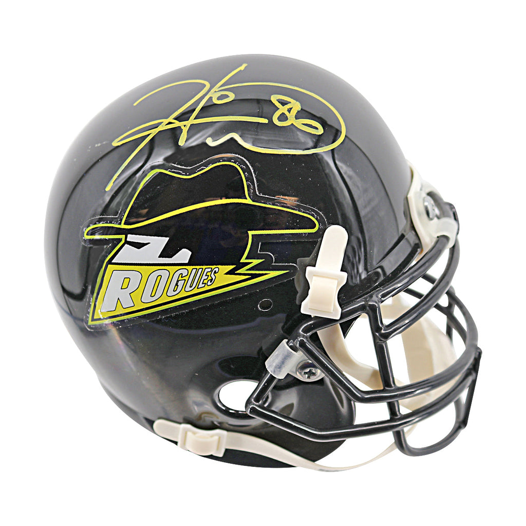 Hines Ward Gotham Rogues Batman Autographed Mini Helmet JSA Holo Only product image 1, provided for visual reference and