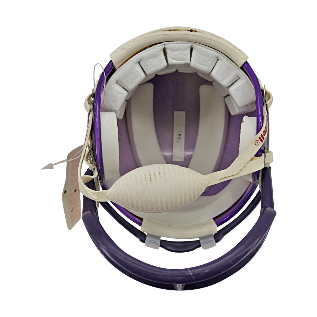 Cris Carter Minnesota Vikings Autographed Mini Helmet PSA Holo Only product image 3, provided for visual reference and