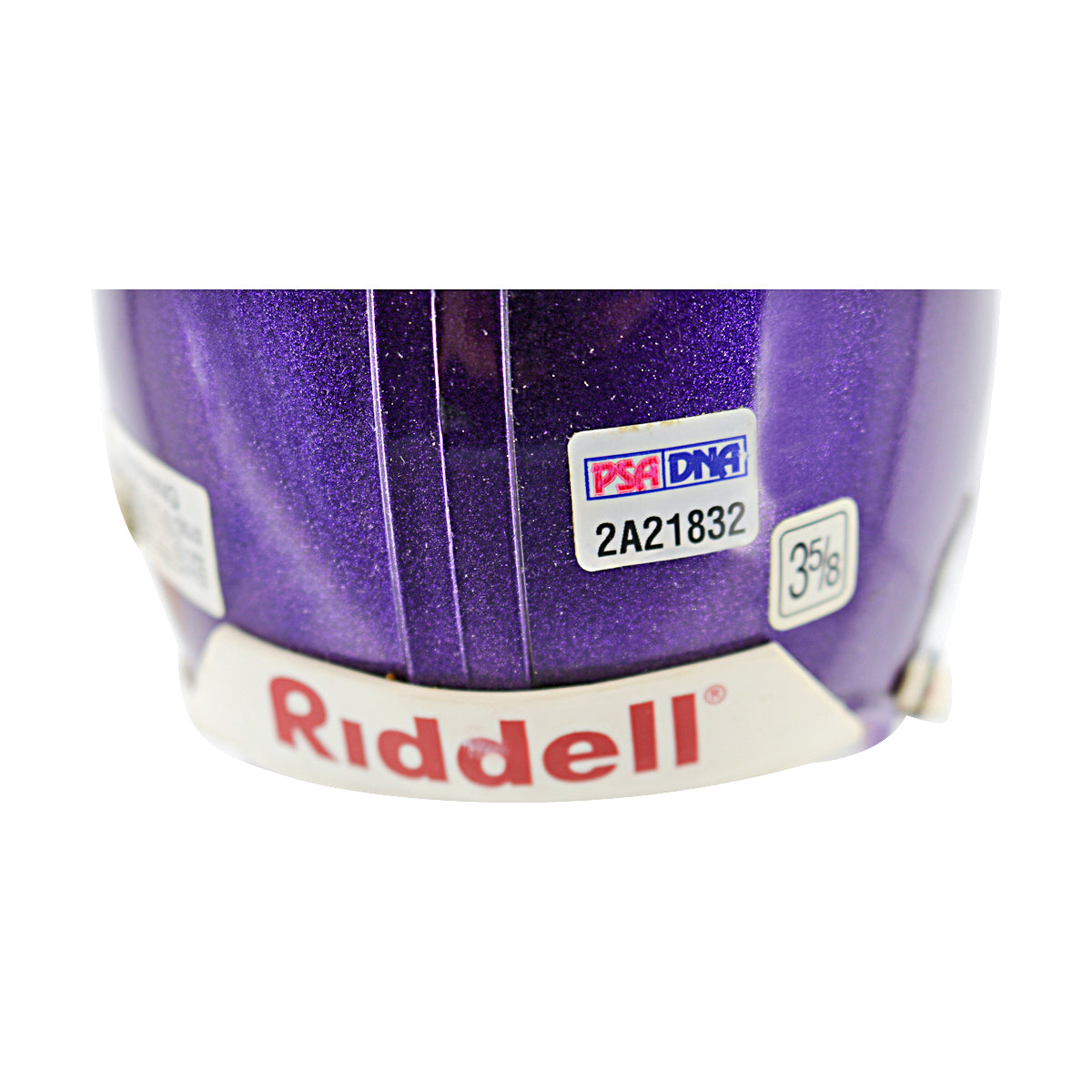 Cris Carter Minnesota Vikings Autographed Mini Helmet PSA Holo Only product image 4, provided for visual reference and
