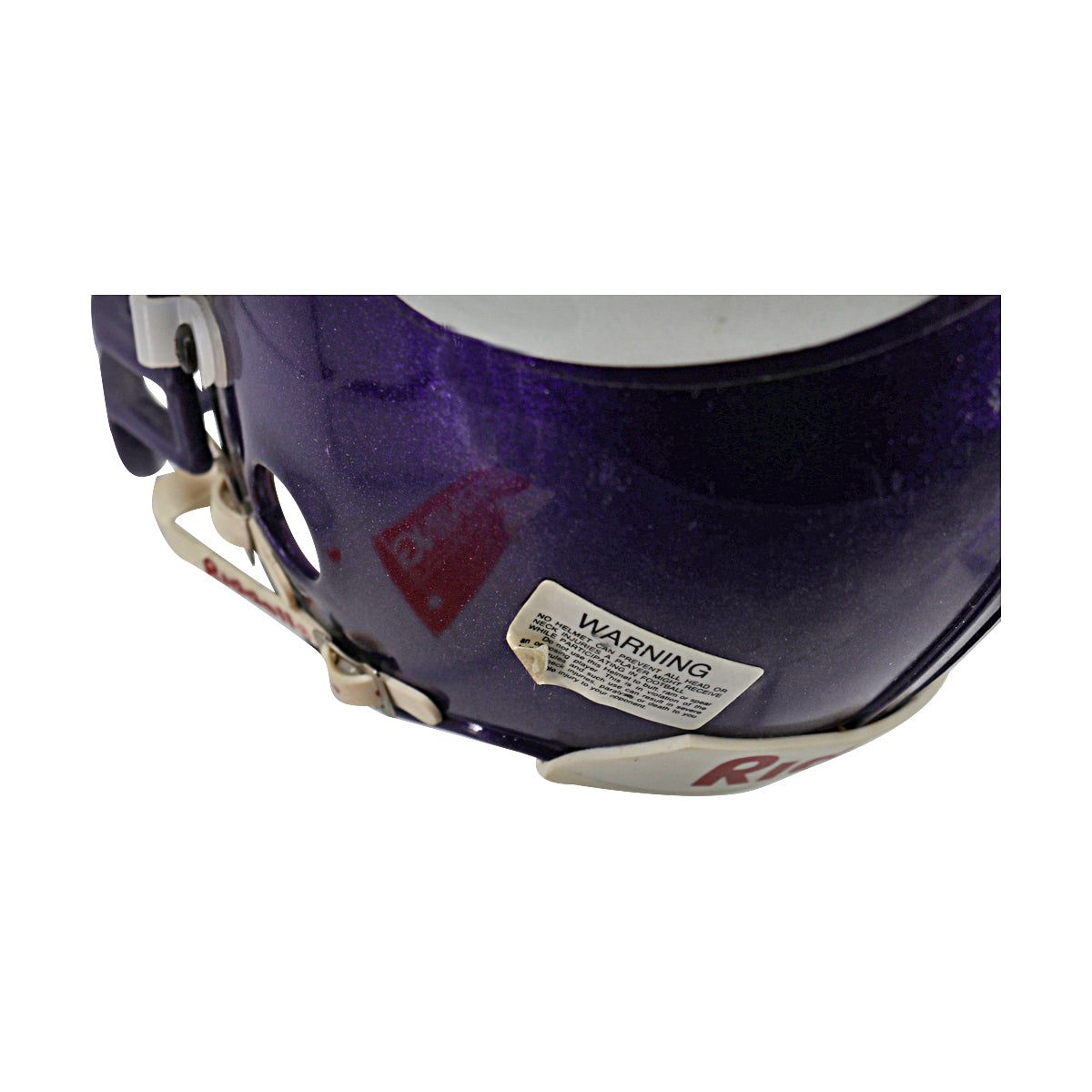 Cris Carter Minnesota Vikings Autographed Mini Helmet PSA Holo Only product image 5, provided for visual reference and