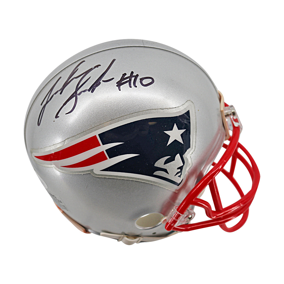 Josh Gordon New England Patriots Autographed Mini Helmet JSA Holo Only product image 1, provided for visual reference and