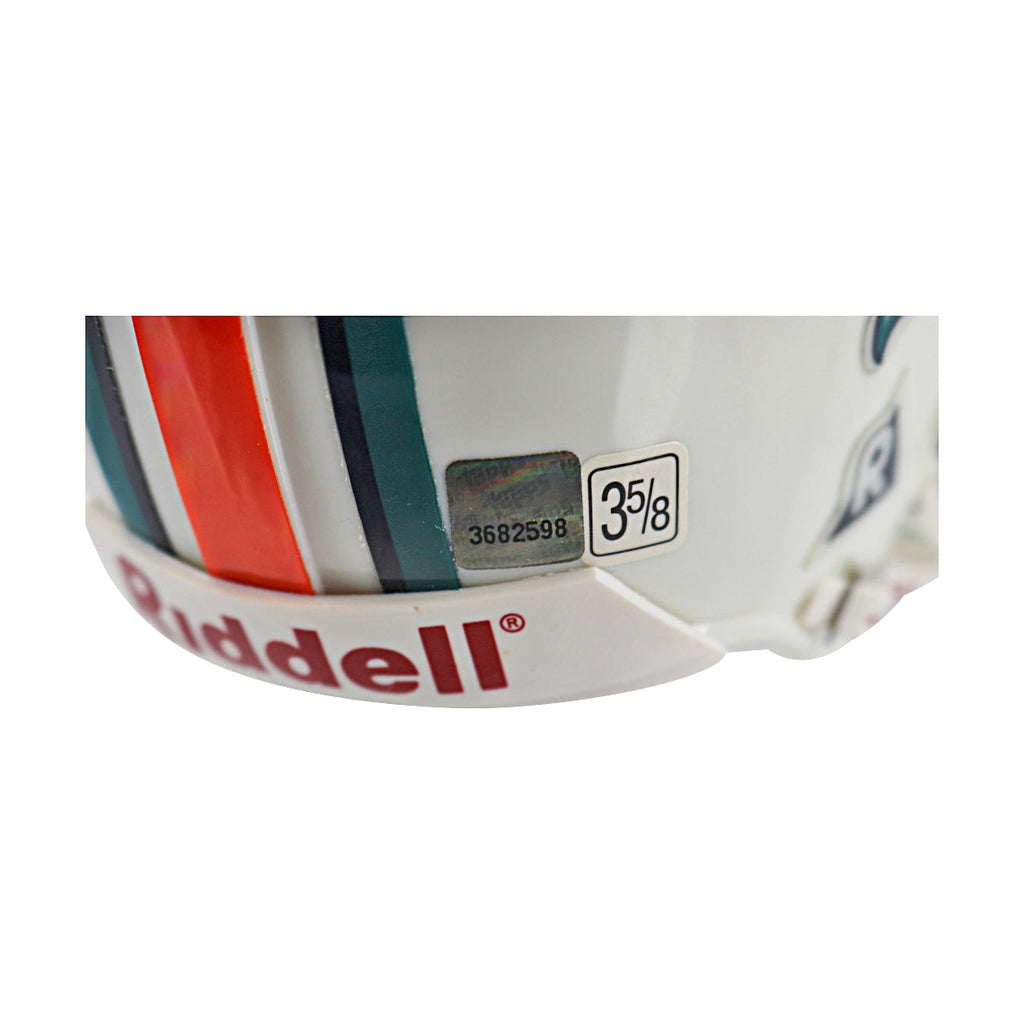 Mark Clayton Miami Dolphins Autographed Mini Helmet Topps Reserve Auth product image 4, provided for visual reference and