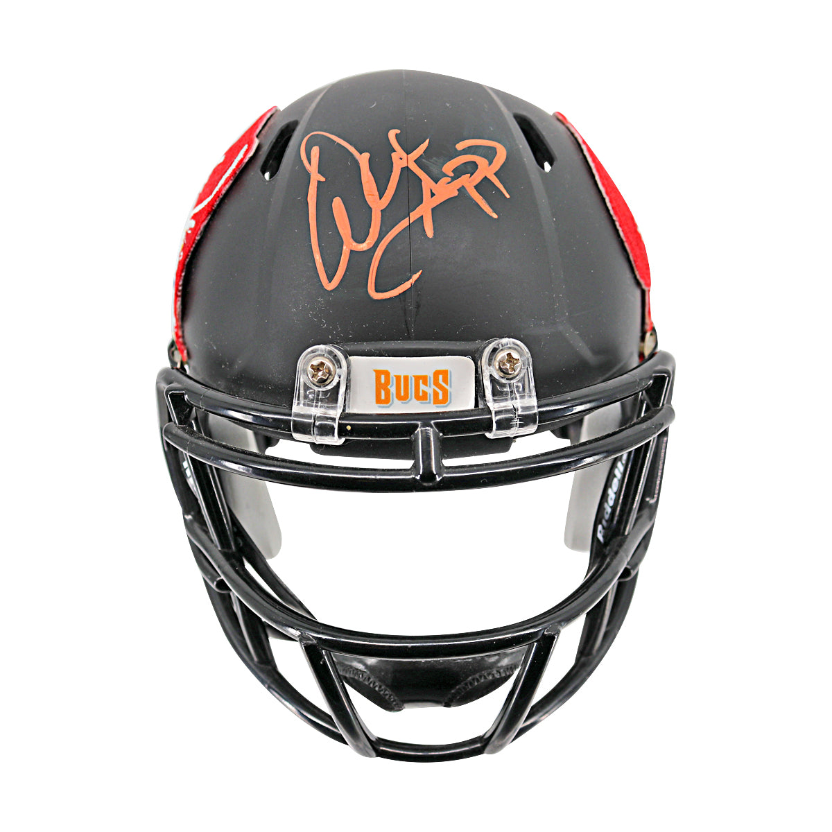 Warren Sapp Tampa Bay Buccaneers Autographed Nike Mini Helmet JSA Holo Only product image 1, provided for visual reference