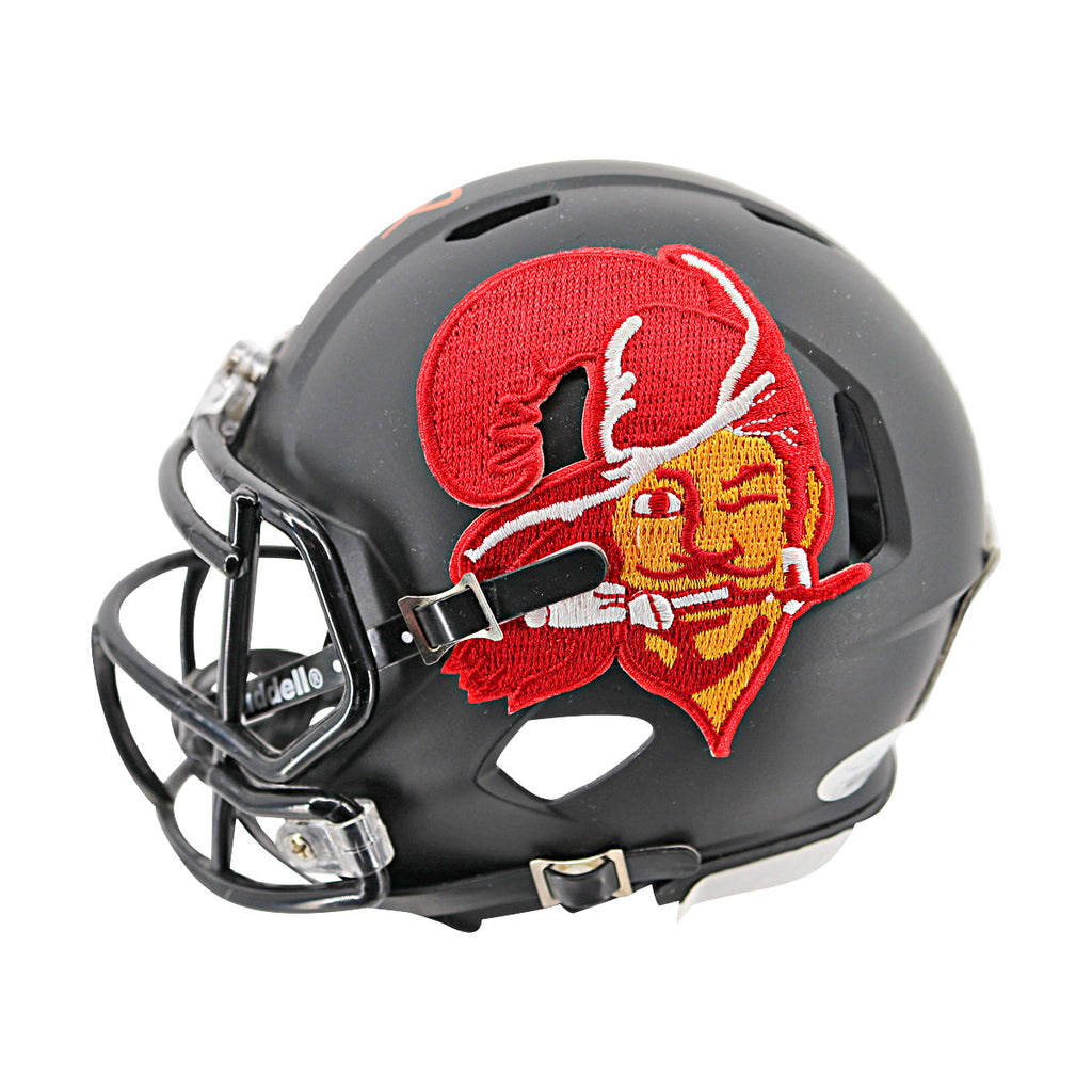 Warren Sapp Tampa Bay Buccaneers Autographed Nike Mini Helmet JSA Holo Only product image 2, provided for visual reference