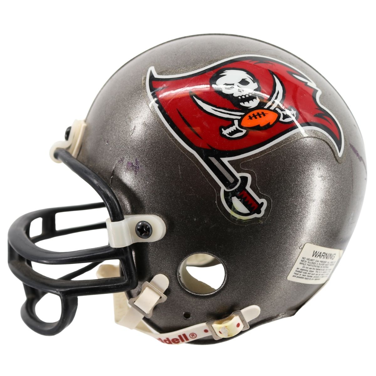 Tampa Bay Buccaneers Riddell Mini Helmet product image 2, provided for visual reference and product detail review