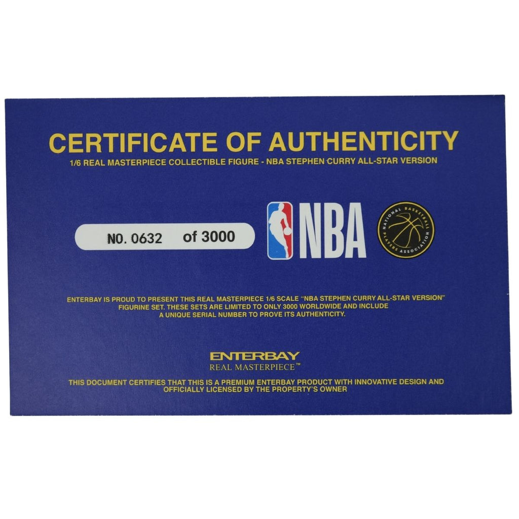 Stephen Curry Golden State Warriors Enterbay NBA All-Star 2021 1:6 Action Figure product image 5, provided for visual