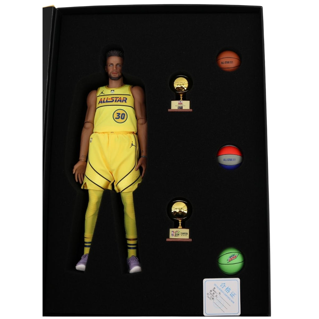 Stephen Curry Golden State Warriors Enterbay NBA All-Star 2021 1:6 Action Figure product image 6, provided for visual