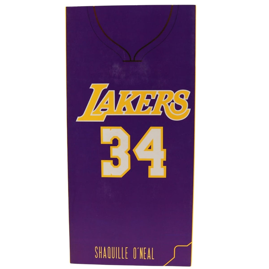 Shaquille O'Neal Los Angeles Lakers Emierby NBA Real Masterpiece Action Figure product image 1, provided for visual