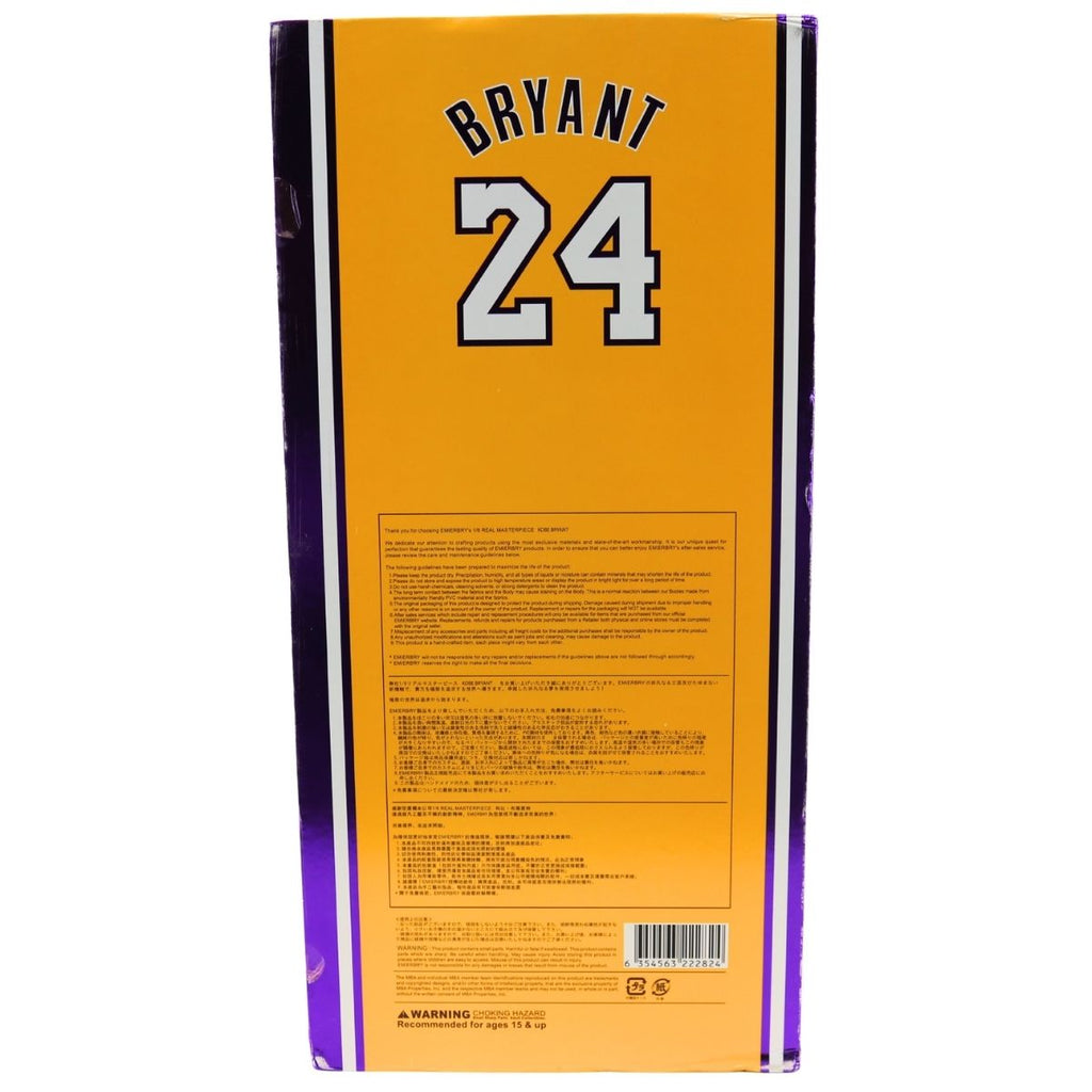Kobe Bryant Los Angeles Lakers Emierby NBA Real Masterpiece 1:6 Action Figure product image 6, provided for visual reference