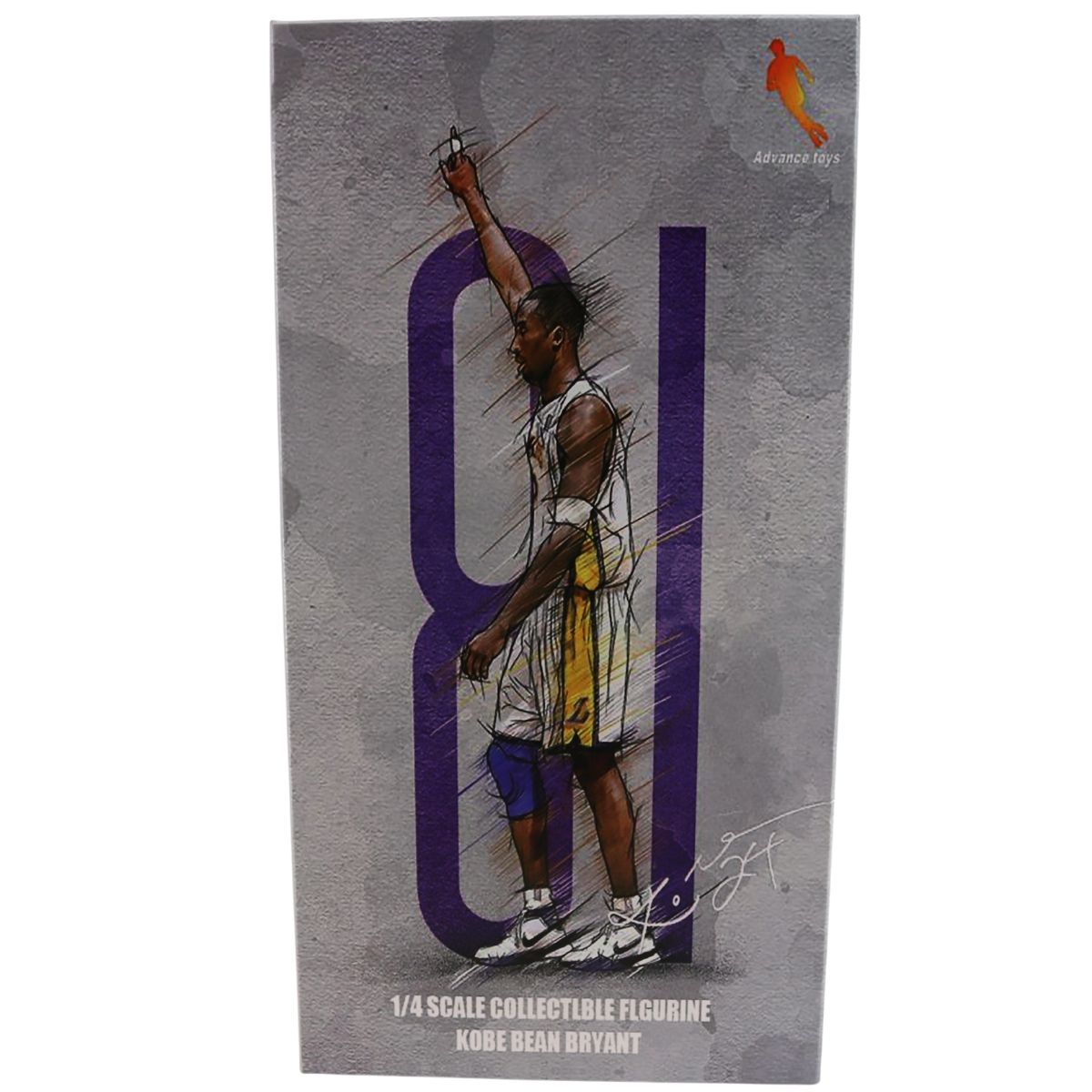 Kobe Bryant Los Angeles Lakers Advance Toys 81 Points 1:4 Action Figure product image 1, provided for visual reference and