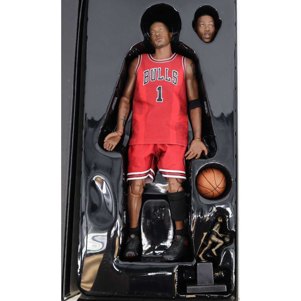 Derrick Rose Chicago Bulls Emierby NBA Real Masterpiece 1:6 Action Figure product image 2, provided for visual reference and