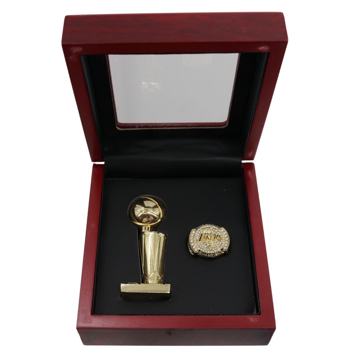 2009 Lakers Replica Championship Trophy & Kobe Bryant Replica Ring Set product image 2, provided for visual reference and