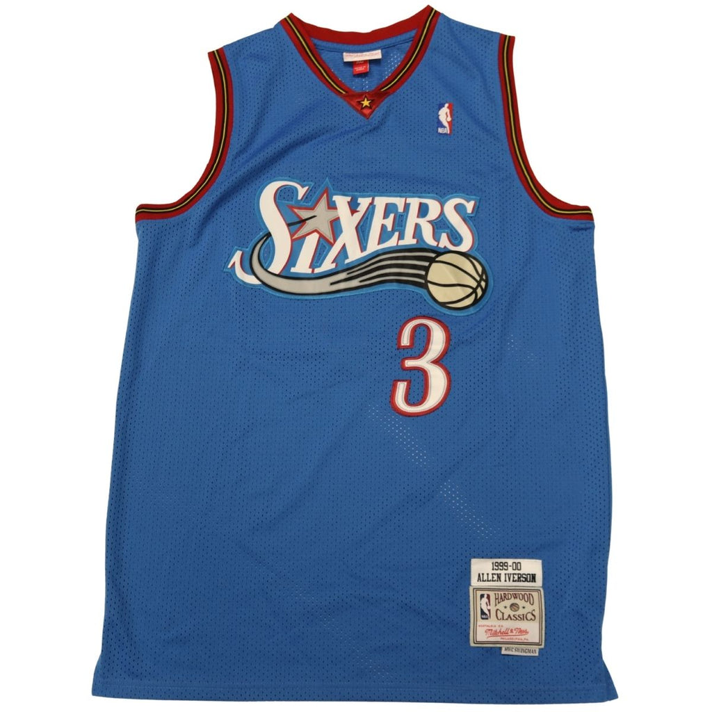 Allen Iverson Philadelphia 76ers Jersey 99-00 Size XL product image 1, provided for visual reference and product detail