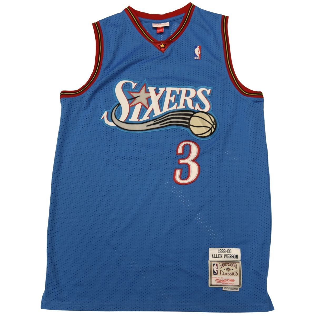 Allen Iverson Philadelphia 76ers Jersey 99-00 Size XL product image 1, provided for visual reference and product detail
