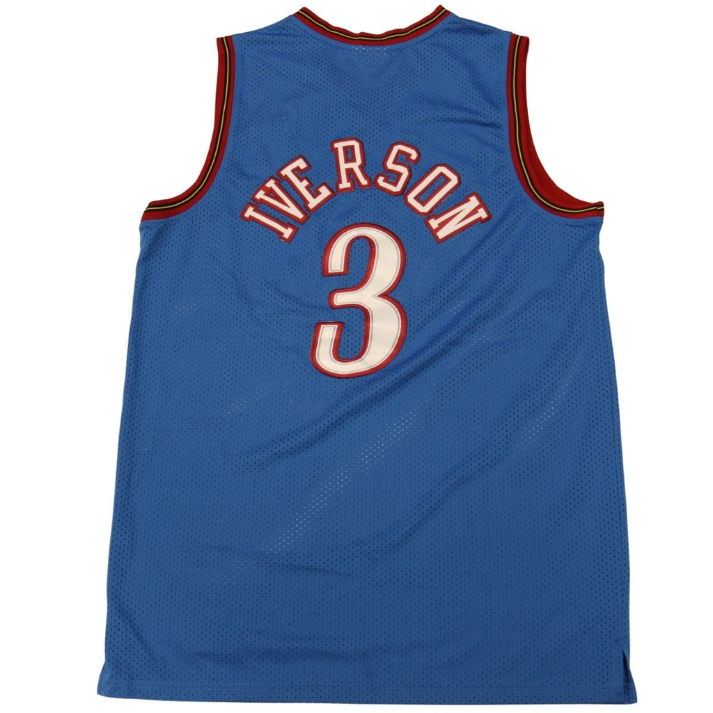Allen Iverson Philadelphia 76ers Jersey 99-00 Size XL product image 2, provided for visual reference and product detail