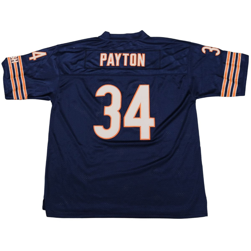 Walter Payton Chicago Bears 1985 Navy Jersey Size L product image 2, provided for visual reference and product detail review