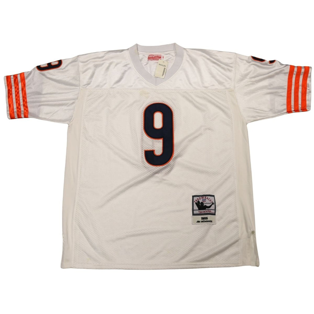 Jim McMahon Chicago Bears 1985 White Jersey Size 50 product image 1, provided for visual reference and product detail review