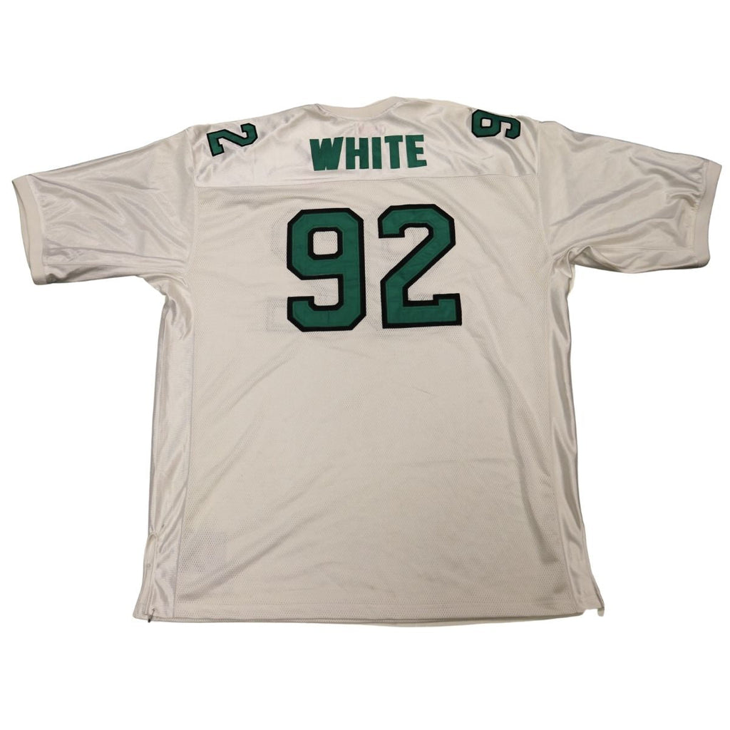 Reggie White Philadelphia Eagles 1993 White Jersey Size 58 product image 2, provided for visual reference and product detail