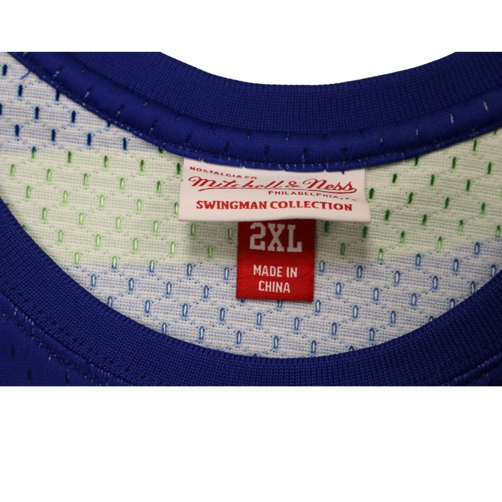 Pistol Pete Maravich Atlanta Hawks 1971-72 Blue Jersey Size 2XL product image 3, provided for visual reference and product