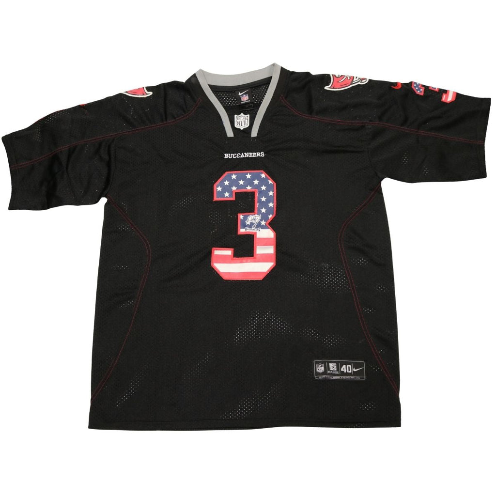 Jameis Winston Tampa Bay Buccaneers Black American Flag Jersey Size 40 product image 1, provided for visual reference and