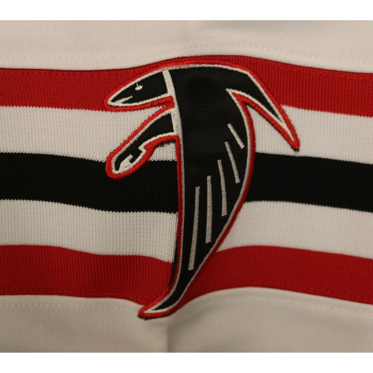 Deion Sanders Atlanta Falcons White Jersey Size 56 product image 3, provided for visual reference and product detail review