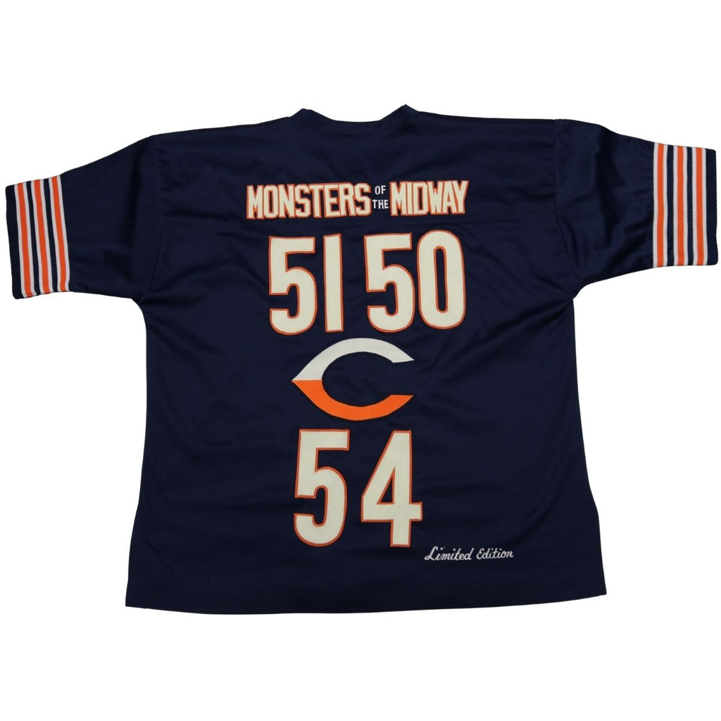 Monsters of the Midway Chicago Bears Navy Jersey product image 1, provided for visual reference and product detail review
