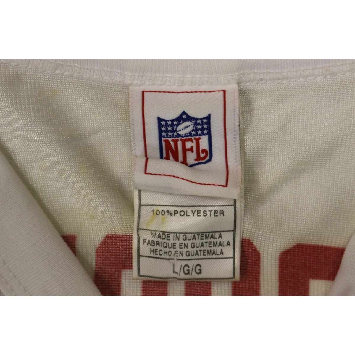 Derrick Brooks Tampa Bay Buccaneers White Custom Jersey Size L product image 4, provided for visual reference and product