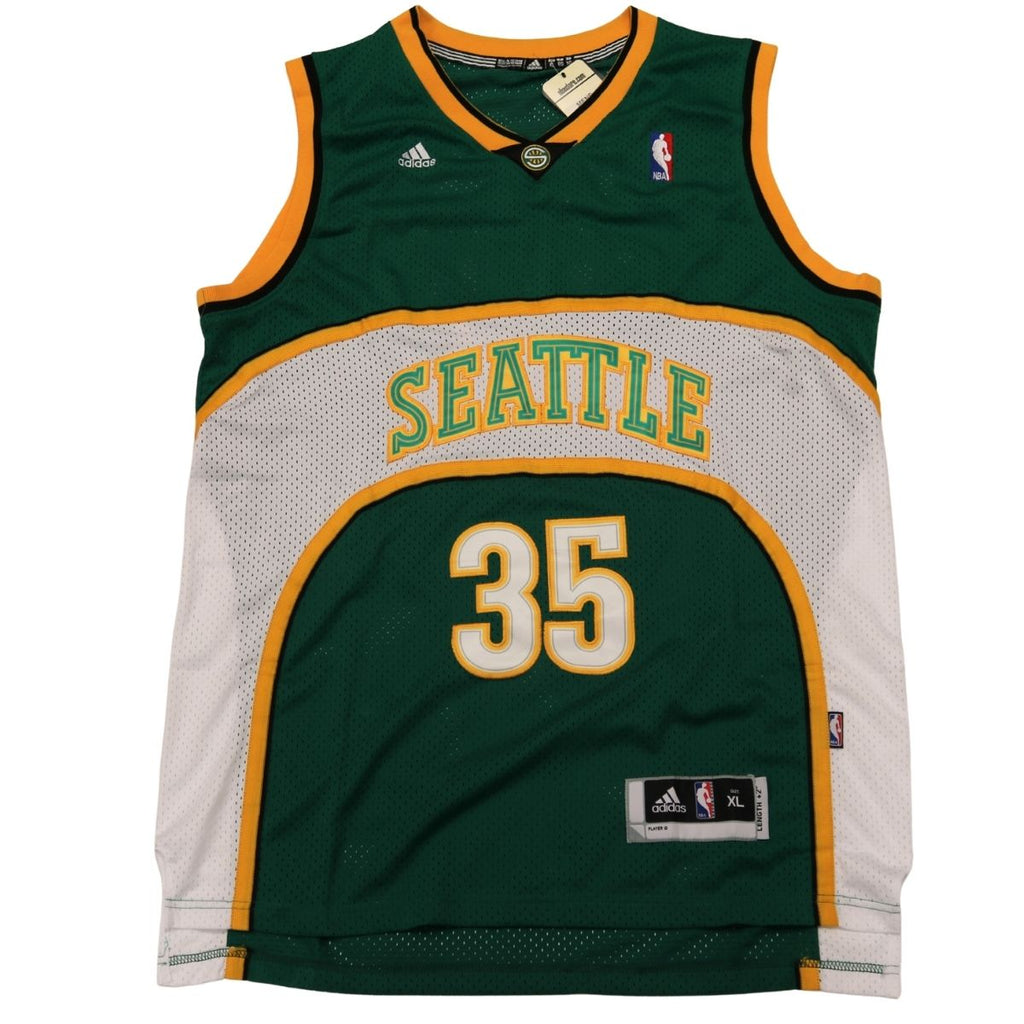 Kevin Durant Seattle SuperSonics Adidas Authentic Jersey Size XL+2 product image 1, provided for visual reference and